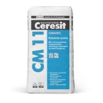 CERESIT CM-11 Клей для керамічної плитки Ceramic, мішок 25 кг