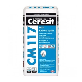 CERESIT CM-117 Клеюча суміш, мішок 25 кг