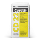 CERESIT CD-22 Крупно-зерниста ремонтно-відновлювальна суміш, 25кг