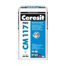 CERESIT CM-117  PRO Клеюча суміш, мішок 27кг