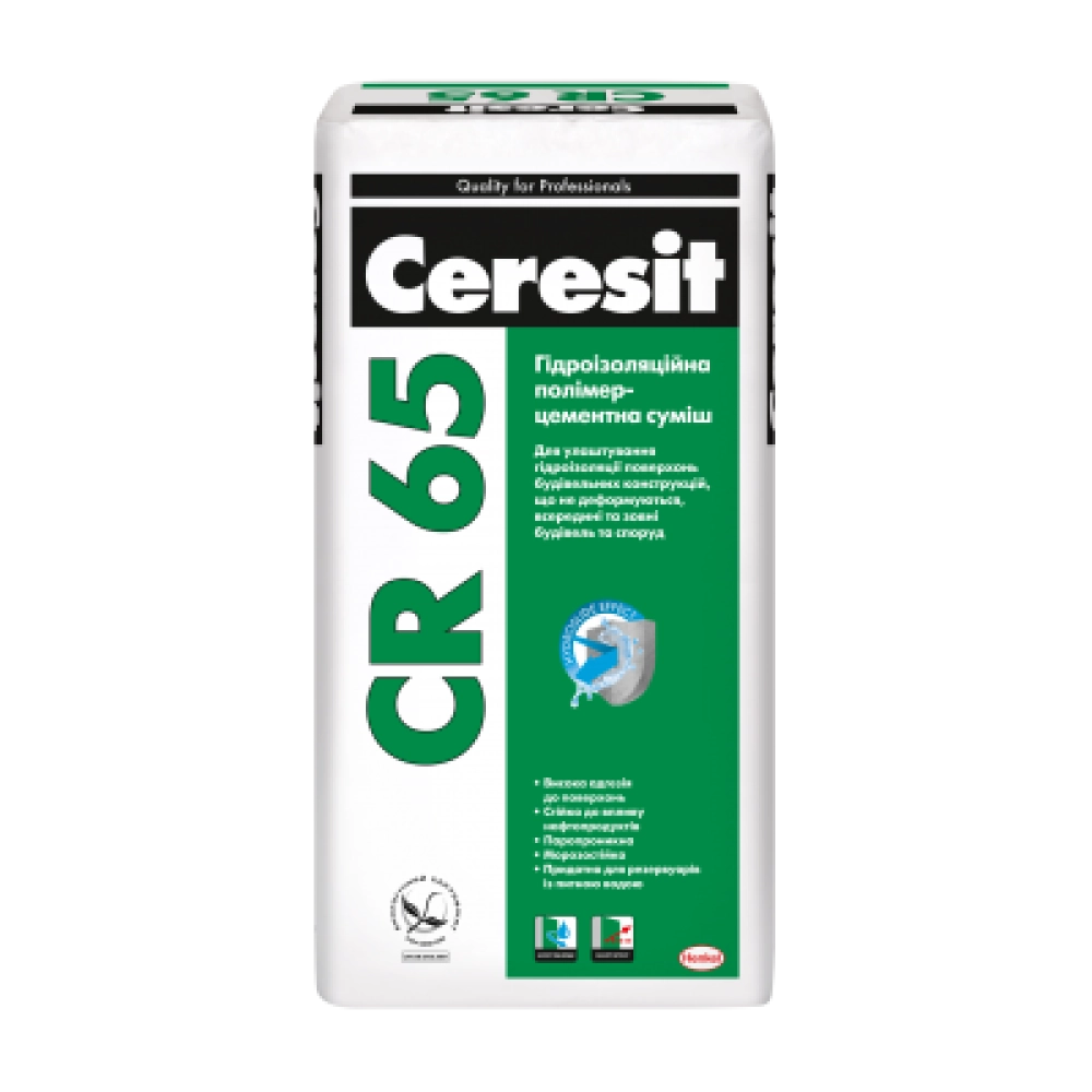 Ceresit CR-65 Смесь для гидроизоляции, мешок 25 кг