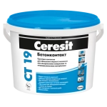 CERESIT CT-19 Грунтовка адгезионная Бетонконтакт 4,5кг