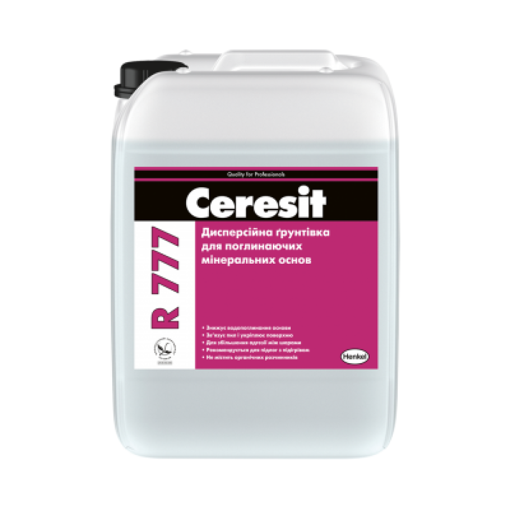 CERESIT R-777 Грунт для всмоктуючих підстав, 10литров