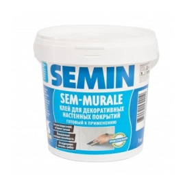 SEMIN SEM-MURALE ТМ Клей готовий для склошпалер та тканин , 10кг