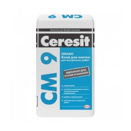 CERESIT CM-9 Клей для керамічної плитки Standard, мішок 25 кг