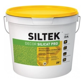 SILTEK Dеcor Silicat Pro Штукатурка силікатна декоративна камінцева 2,5 мм