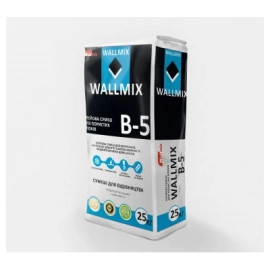 Wallmix B5 Клейова суміш для кладки і шпаклівки пористих блоків