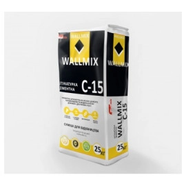 Wallmix C15 Штукатурка цементна для внутрішніх і зовнішніх робіт