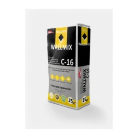 Wallmix C16 Штукатурка цементно-вапняна для газоблоку (машинного нанесення)