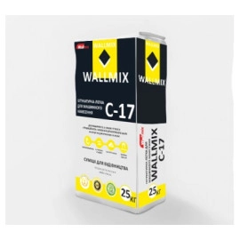Wallmix C17 Штукатурка цементно-вапняна легка. (машинного  нанесення)