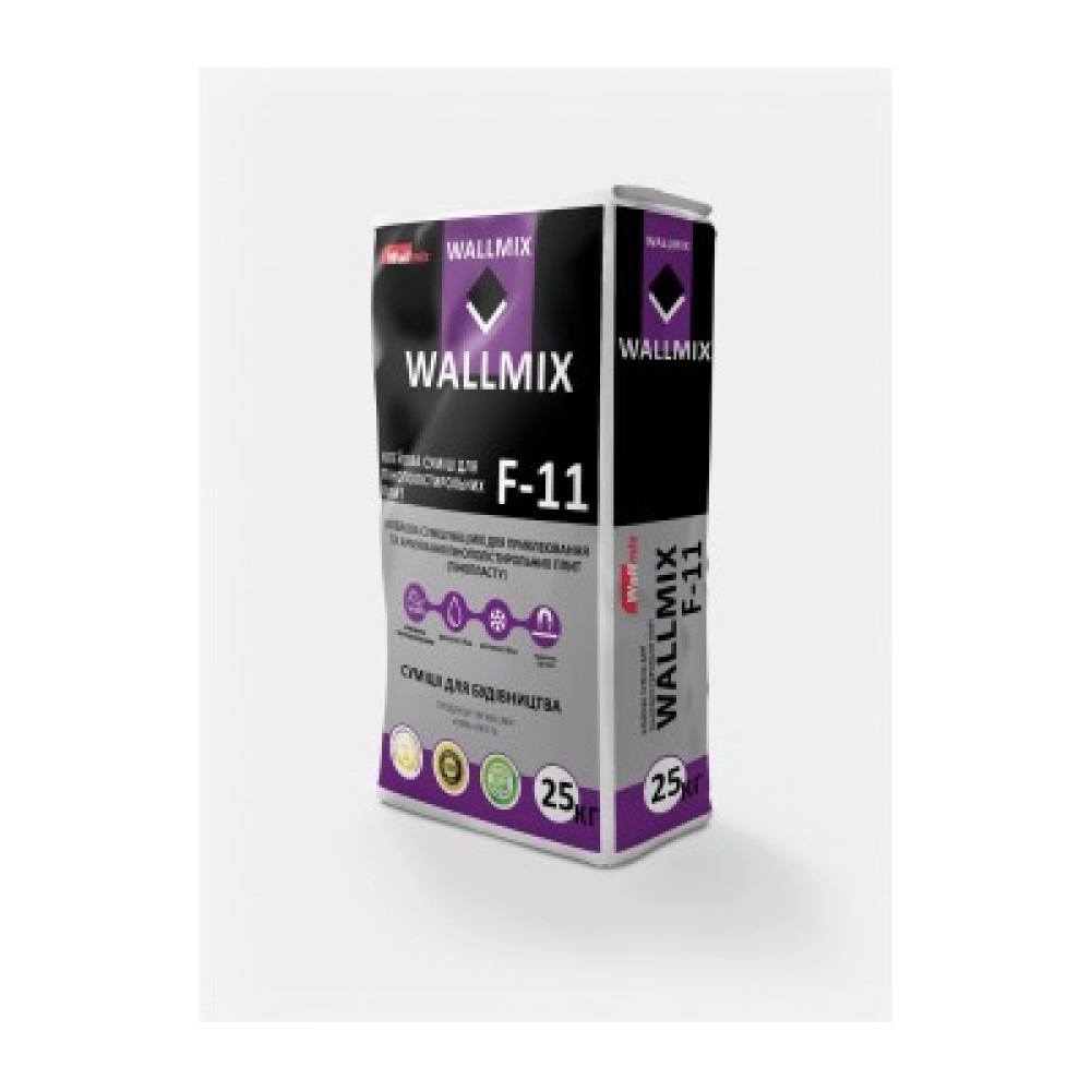 Wallmix F11 Клейова суміш для пенополістірольних плит