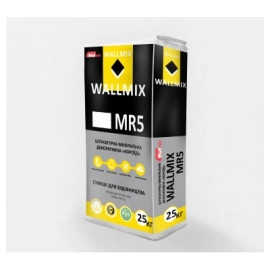 Wallmix Мr-5 Штукатурка декоративна «Короїд» біла, 25 кг