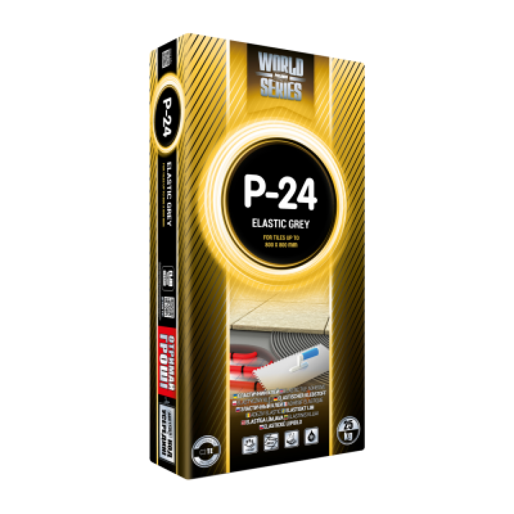 ПОЛІМІН P-24 WS Еlastic grey Еластичний клей 25кг