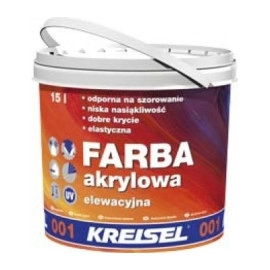 Kreisel 001 Фарба акрилова фасадна д/покриття мін.штукат. 15л База B