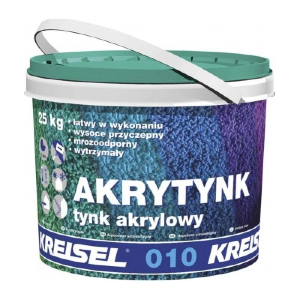 Kreisel AKRYTYNK 010 PL Штукатурка акрил.декор.Короїд зерно 1,5мм 25кг База А