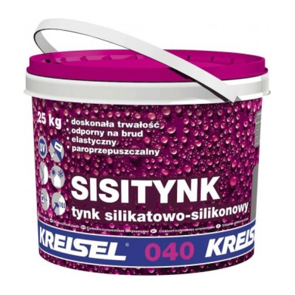 Kreisel SISIPUTZ 040 Штукатурка декорат.Барашек зерно 2,0мм 25кг База А