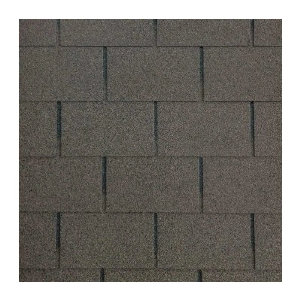 Бітумна черепиця SIM SHINGLE "4-TAB" QUADRIATERIAL (2,61 м.кв.) КАШТАН