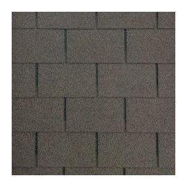 Бітумна черепиця SIM SHINGLE "4-TAB" QUADRIATERIAL (2,61 м.кв.) КАШТАН