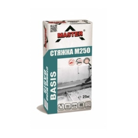MASTER BASIS Стяжка цементна сіра 10-100мм, 25кг