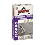 MASTER ISOPRO Універсальна штукатурка для внутрішніх робіт на основі гіпсу з додаванням перліту (товщина нанесення 50мм шар), 30кг
