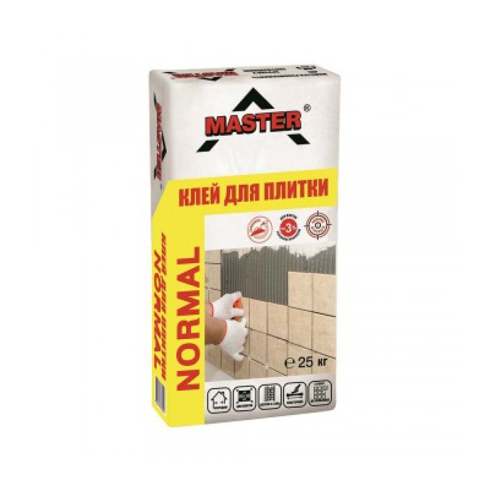 MASTER NORMAL Клей для плитки (для внутрішніх робіт), 25кг