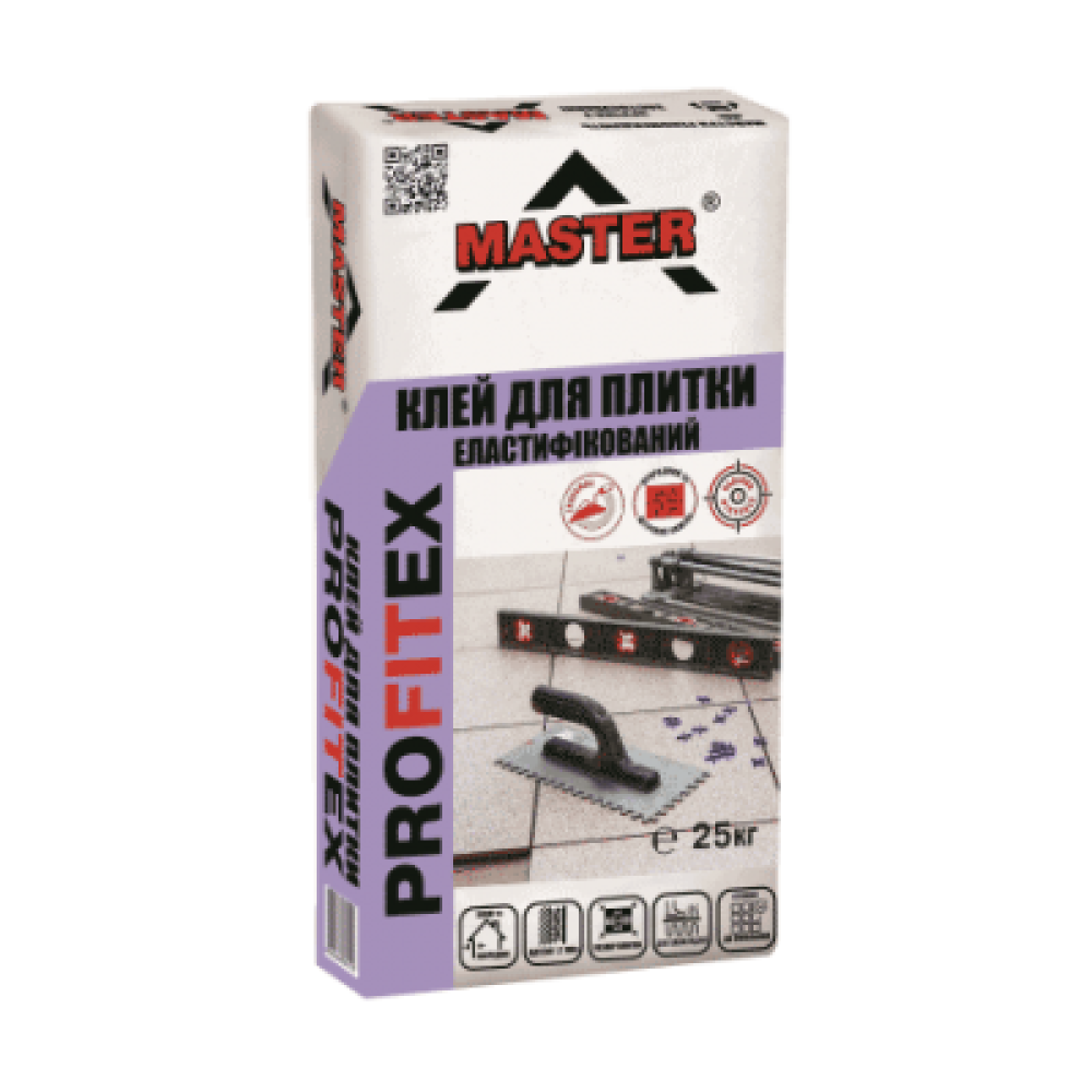 MASTER PROFITEX Клей еластіфікований, 25кг