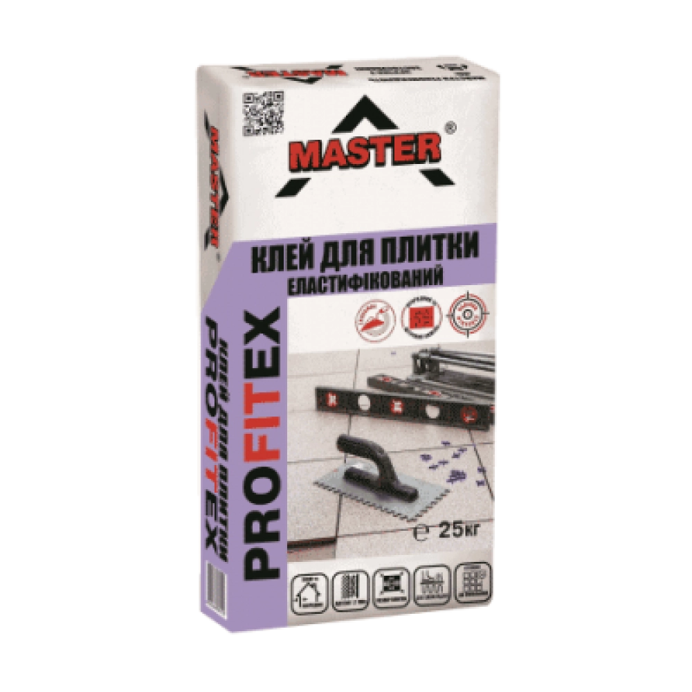 MASTER PROFITEX Клей еластіфікований, 25кг