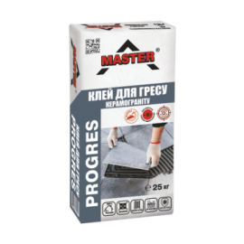 MASTER PROGRES Клей для приклеювання плит з керамограніту, 25кг