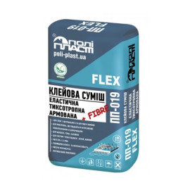 ПОЛІПЛАСТ ПП-019 клей з підвищ.термостійкістю (до100град) 25кг