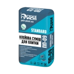 ПОЛІПЛАСТ ПП-09 Клей для  плитки 25кг