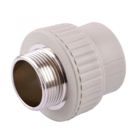 Муфта зовнішня різьба Vsplast PPR 20*1/2" ** 1005