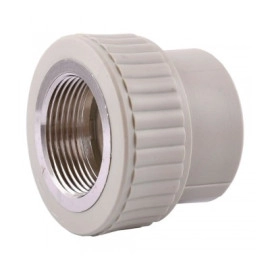 Муфта внутрішня різьба Vsplast PPR 20*1/2" ** 1004