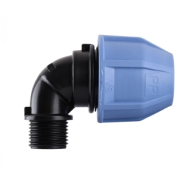 Коліно ПНД Vsplast 20*1/2 '' ** ЗР 4003