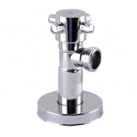 Кран кутовий кульовий 1/2"х 1/2" з цанг (RETRO) 7077