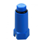 Заглушка Vsplast PPR 1/2 " довга(синя)1028