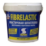 Шпаклівка готова еластична SEMIN FIBRELASTIC, 5кг
