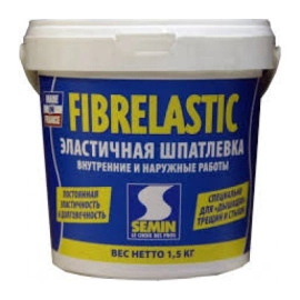 Шпаклівка готова еластична SEMIN FIBRELASTIC, 5кг
