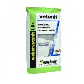 Шпаклевка Vetonit LR + финишная, мешок 20 кг