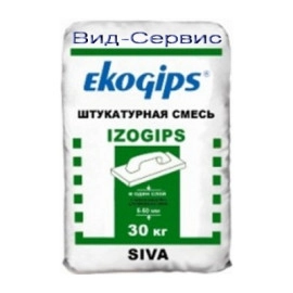 Штукатурка Изогипс Экогипс, мешок 25 кг