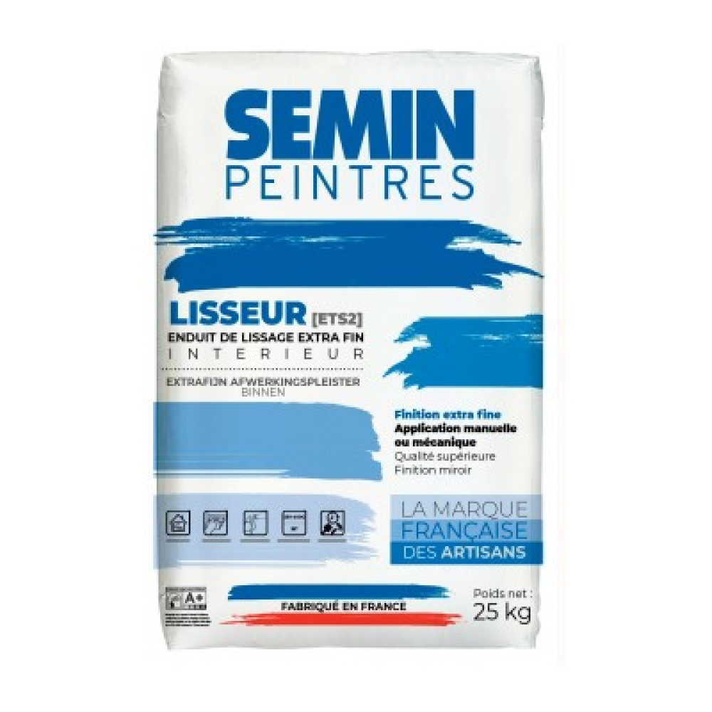 SEMIN Шпаклівка полімермінеральна LISSEUR (ETS 2) , 25кг