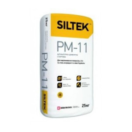 SILTEK PM-11/25кг Штукатурка цементна стартова. Машинного нанесення
