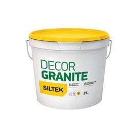 SILTEK Dеcor Granite-Штукатурка декоративна "Граніт натуральний" (Наповнювач: 1,5 - 2,0 мм)