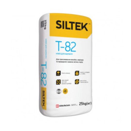 SILTEK T-82/25кг Клей для мармуру