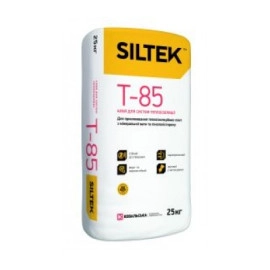SILTEK T-85/25кг Клей для систем теплоізоляції