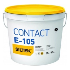 SILTEK E-105/10л Грунт-фарба Contact , база ЕА (бетоноконтакт)
