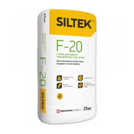 SILTEK F-20/25кг Стяжка для пола толщиной до 100 мм
