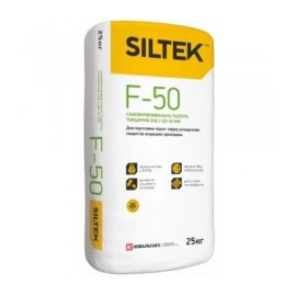 SILTEK F-50/25кг Самовирівнювальна підлога товщиною 2 - 40 мм