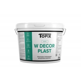Topix W Decor Plast  Acryl Штукатурка декоративна акрилова 25кг