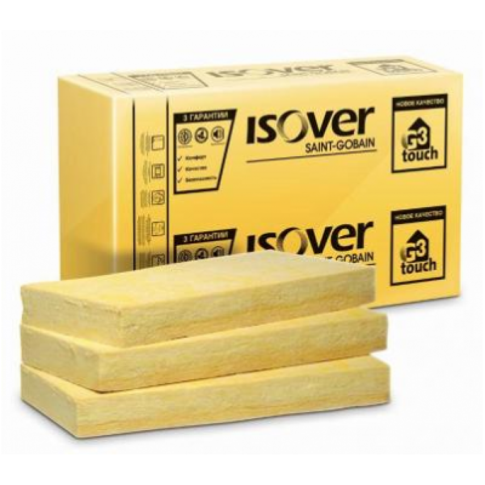 Утеплювач ISOVER Штукатурный фасад 1200x600x100мм