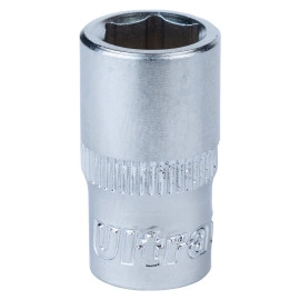 Насадка шестигранна коротка 1/4" 9мм CrV ULTRA (6060092)